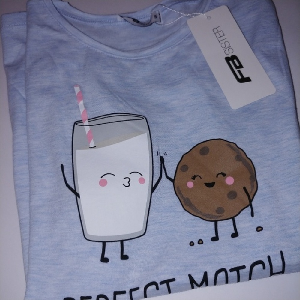 Milk & Cookie "Perfert Match" T-Shirt - Picture 3 of 5